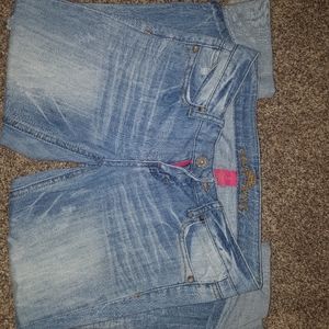 SIZE 3 Almost Famous Capri Jeans